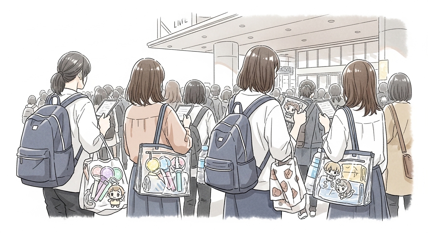 遠征 ライブ 持ち物